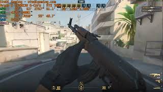 CS2 with Ryzen 5 5500X3D with GeForce RTX 5060 on Low