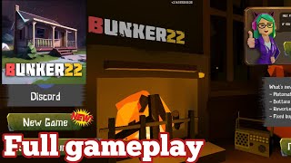 Bunker 22 zombie survival || low mod full gameplay part 1 screenshot 5