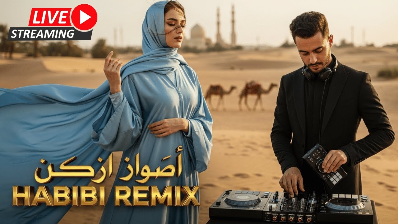 Habibi Remix Desert Rave 🏜️ | Arabic EDM & Techno Journey