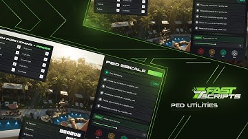 Fast Scripts | FiveM Ped Scale | Animpos | Photo Cam