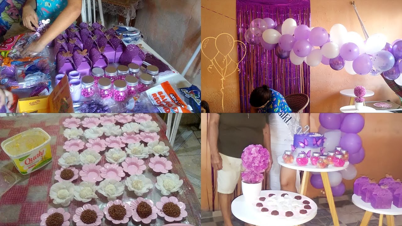 PREPARATIVOS PARA O MEU ANIVERSARIO