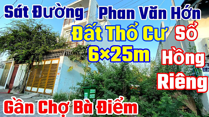 Giá đất ngay chợ bà điểm hóc môn bao nhiêu năm 2024