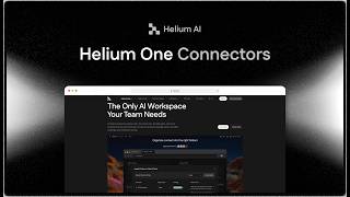 Helium One Connectors | Connect Gmail, Drive, Calendar & More screenshot 4