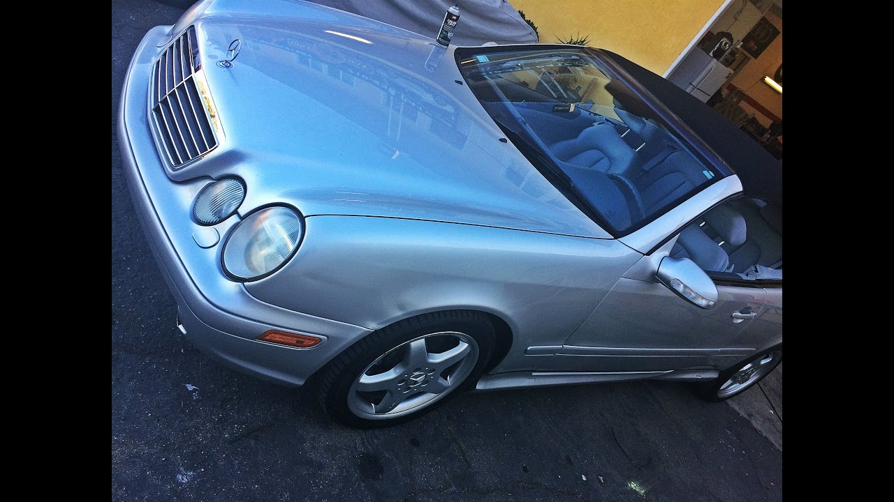 Mercedes CLK Convertible Top Replacement YouTube Mercedes CLK Convertible Top Replacement YouTube