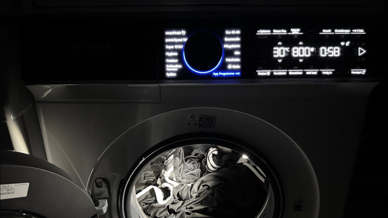 Siemens iQ700 | Sportswear 30°