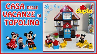 Nuovo Sigillato LA CASA DELLE VACAZE DI TOPOLINO Lego DUPLO 10889 