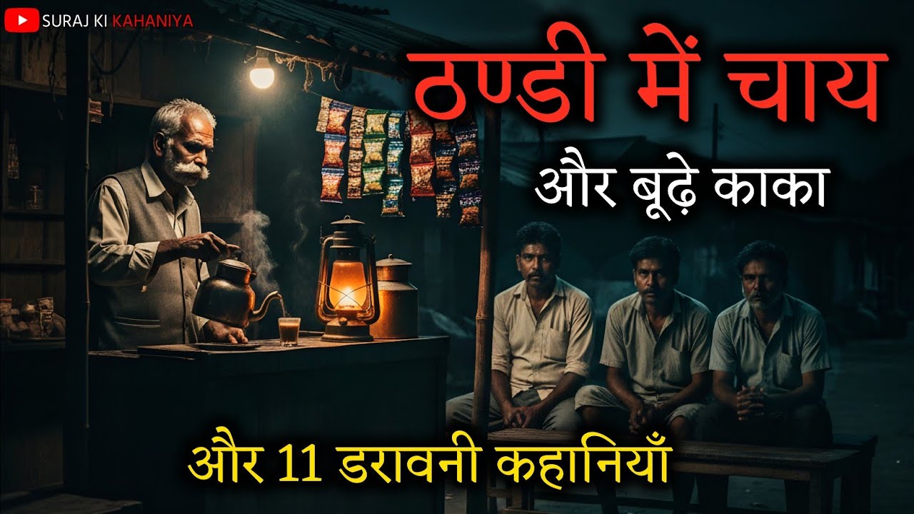 ठंडी में चाय वाले बूढ़े ने सुनाई 11 भूतिया कहानियां 😱| Real Horror Stories Hindi | Horror Podcast 