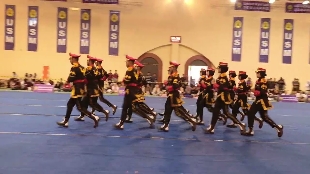 PASKIBRA SMA N 1 KARANGTENGAH dalam LKBB GAP 8 (GERAKAN AKSI PASKIBRA) USM 2024