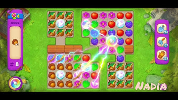 Gardenscapes Level 10007. No Boosters used