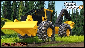 How Not To Haul A Skidder! - TimeLapse Logging 31 - Farming Simulator 2019 - FDR Logging