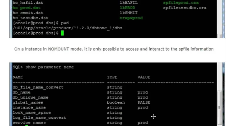 startup and shutdown