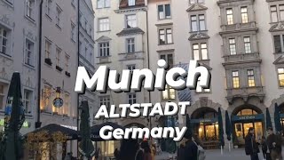 A walk around altstadt Munich/old Munich and Hofbräuhaus #munich #walkingtour #simpletravelers