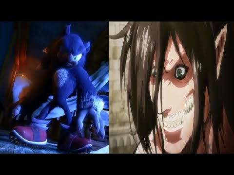 Sonic The Werehog S Roar Titan Eren Roar Spoof Youtube - sonic roar roblox