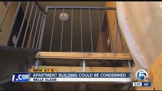 Famous Belle Glade apartment building could be condemned Profile