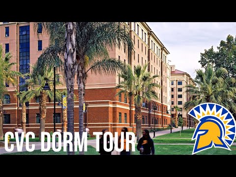 San Jose State University | CVC Dorm Tour | SJSU Triple Room