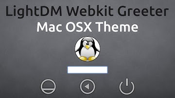 Linux Mint 17 - LightDM (Webkit Greeter + Mac OSX theme)