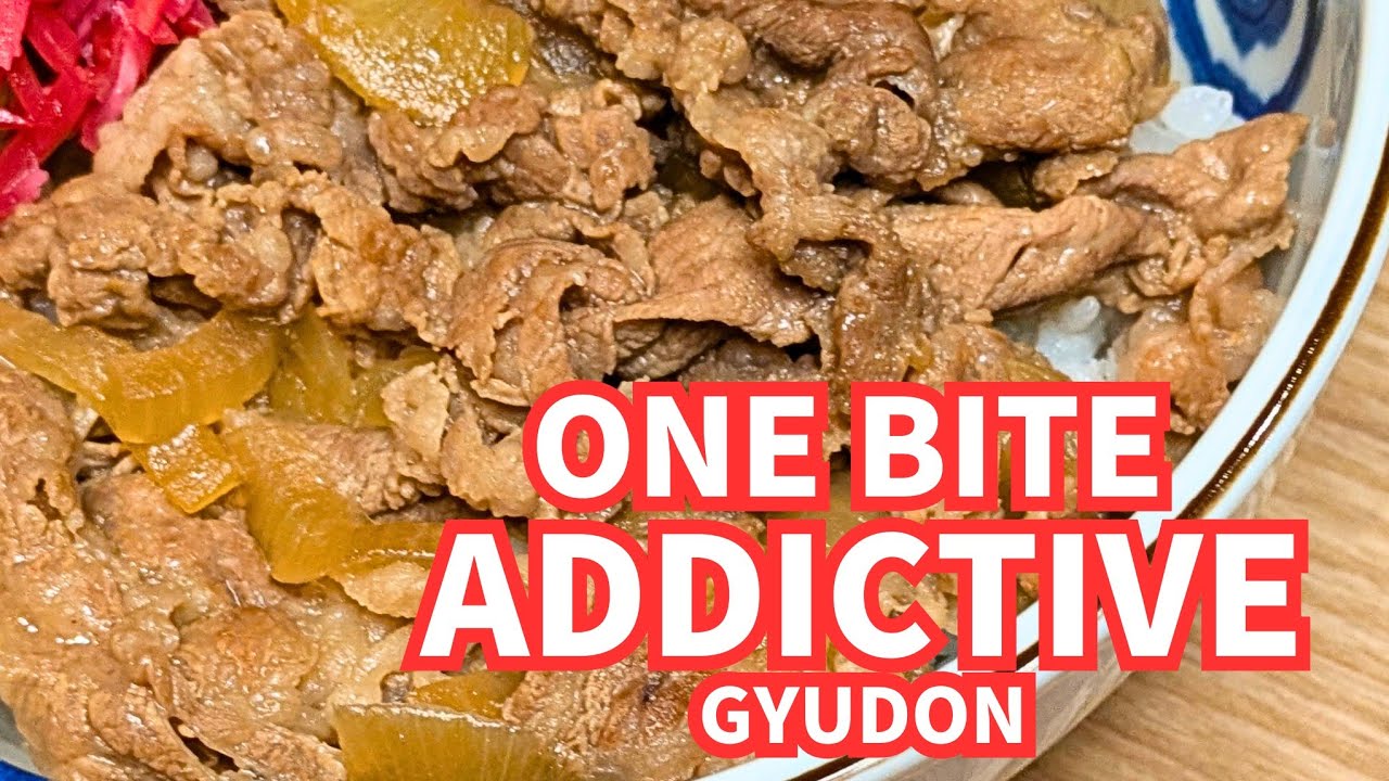 Gyudon: Japanese Beef Bowl at Home!