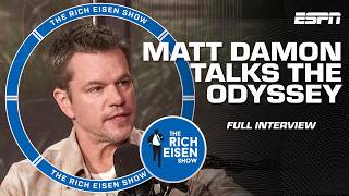 Matt Damon on 'The Odyssey' and working with Christopher Nolan | The Rich Eisen Show