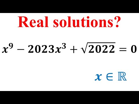 Solving a non-standard