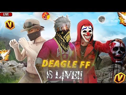 🔴LIVE FREE FIRE ESPORTS 3 PM MEGA LOBBY PRESENTED BY-NISHU ESPORTS🔥 🏆|CASTED BY DEAGLE FF