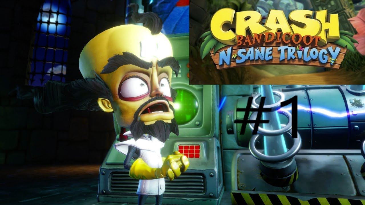 Crash Bandicoot Remaster Playthrough Part 1 The Wumpa Islands - YouTube