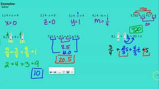 Algebra 1   Chapter 1-4 Notes