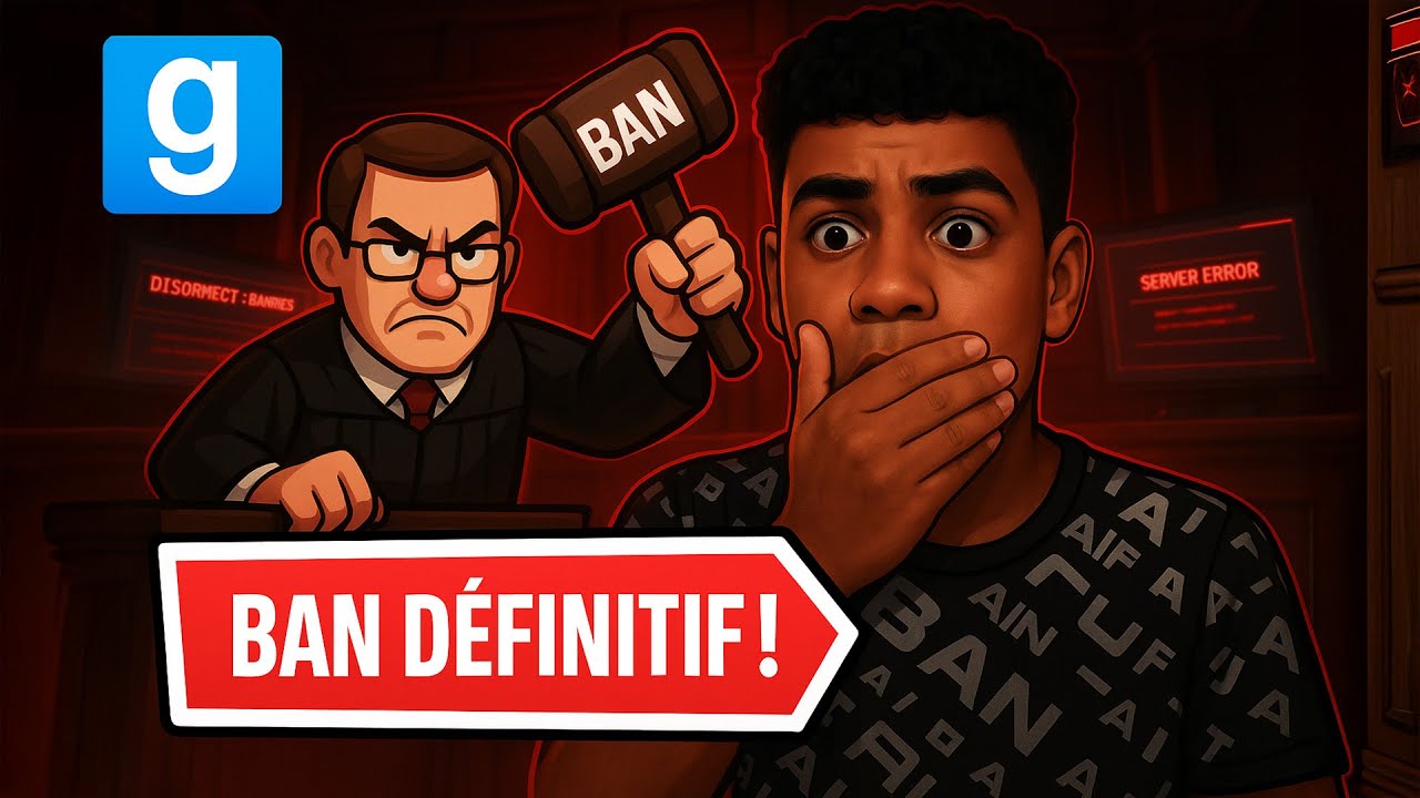 Ils m'ont banni pour ça ?! 😂 (Garry's Mod RP)