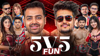 Crazy 5v5 Matches with S8UL 😂 | *Funny Highlights*
