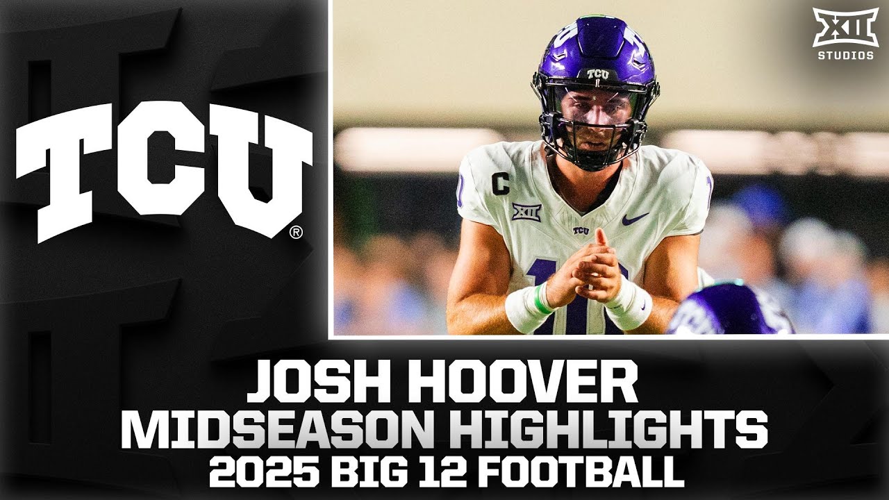 Josh Hoover Midseason Highlights | 2025 Big 12 Football