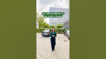 European Commission Official Website To Find Jobs And Scholarships In Europe #flyingabroad #europe