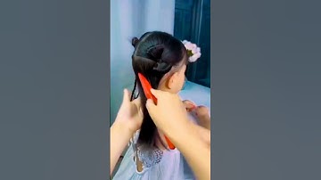 very very easy hairstail#hairstyle #youtubeshorts #shortvideo #ytshorts #foryou