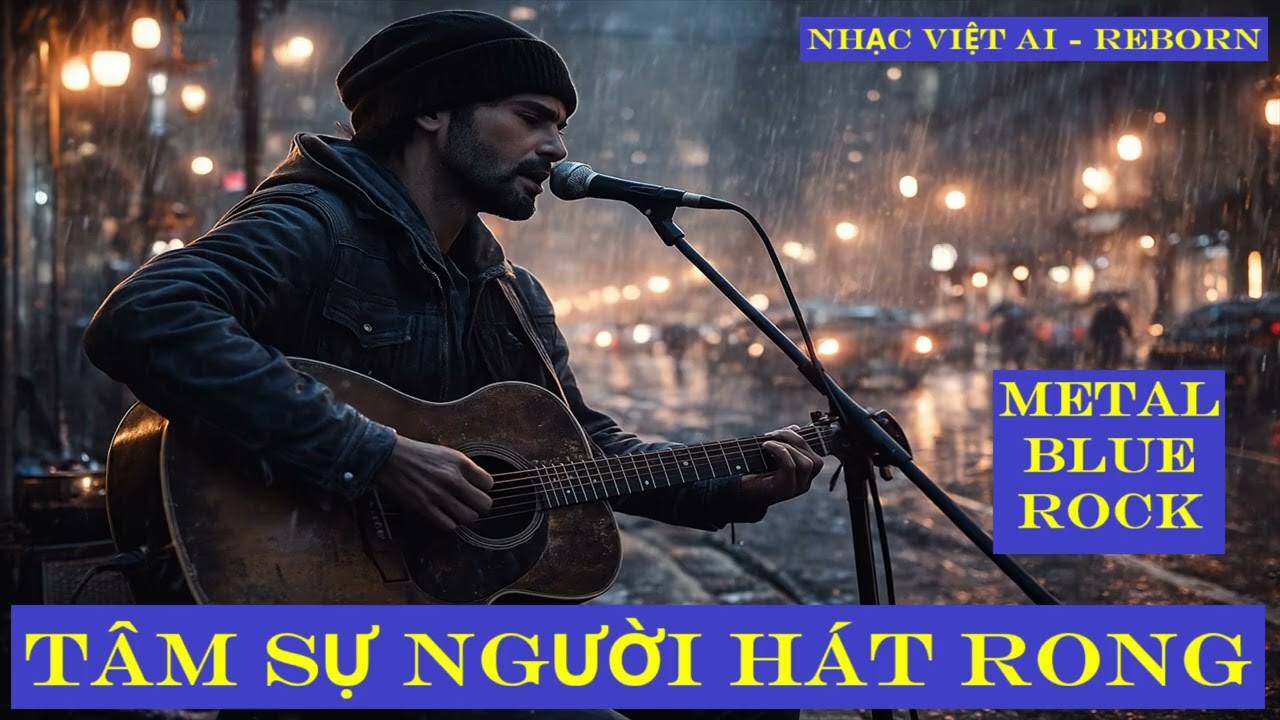 TÂM SỰ NGƯỜI HÁT RONG | METAL BLUE ROCK VIỆT, Cô Đơn, Da Diết Nhưng Đầy Mạnh Mẽ