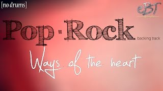 Pop/Rock Backing Track in A Minor | 65 bpm [NO DRUMS]