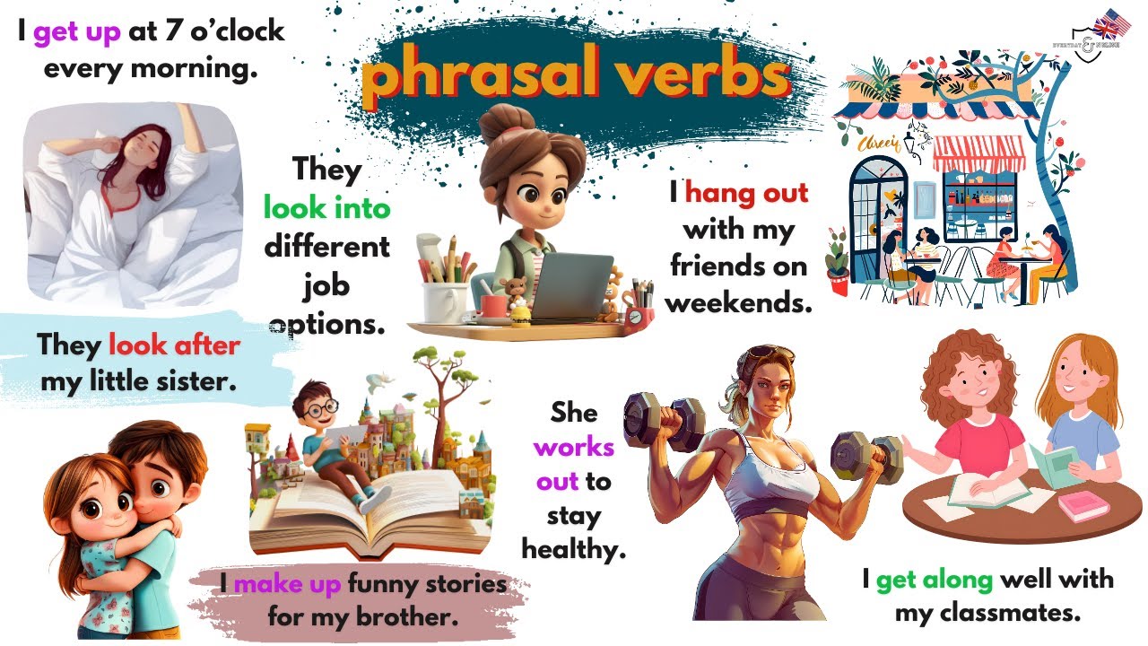 🌅Start your day with English | phrasal verbs real life | English ...