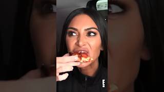 The girls love their pizza 🍕 #kuwtk #shorts #food