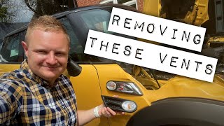 How To: Mini R56 R55 How to remove swap the side vents repeaters scuttle 2007-2013