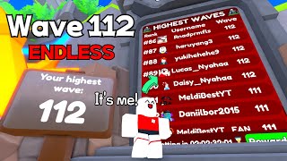 How to Beat WAVE 112 ENDLESS in Toilet Tower Defense
