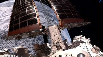 The beautiful scene of the docking of Mengtian lab module with Tianhe core module