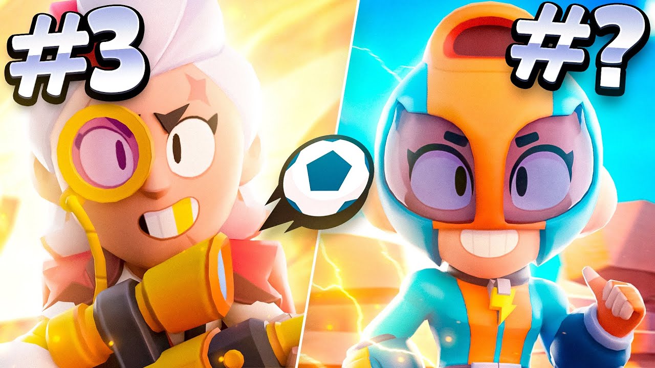The BEST 5 BRAWLERS in BRAWL BALL! YouTube