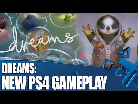 Dreams: New PS4 Gameplay - We build Delsin with MediaMolecule!