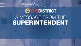 Superintendents Message 8.6.21