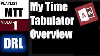 Microsoft Access Time Tracking App - Open Source / Free