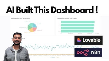 AI Built This Marketing Analytics Dashboard (No Code in 16 Minutes!)
