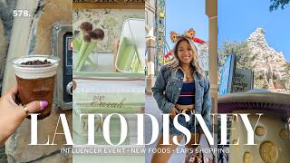 LOS ANGELES + DISNEYLAND: Pixi Beauty Event + Rides &amp; Food Wishlist + Butter Yellow Ears | Vlog 578