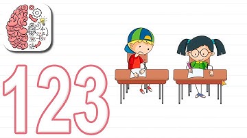 Brain Test Level 123 Walkthrough