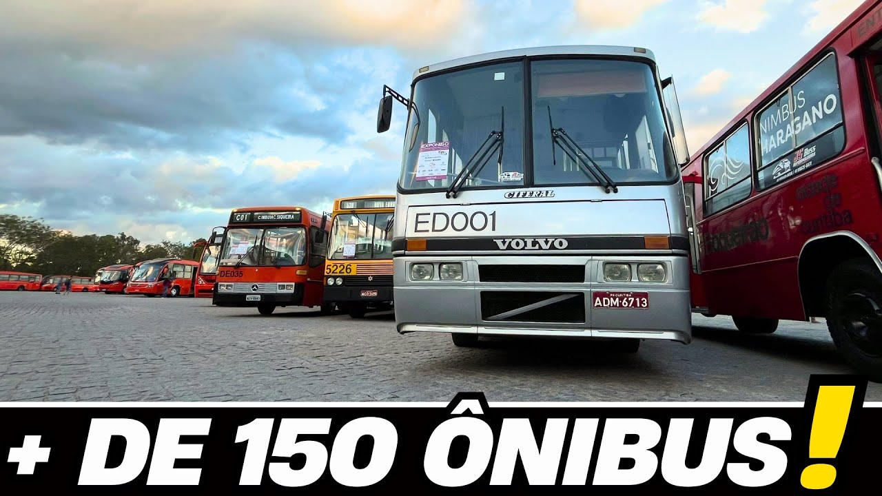 SUPER EXPOSIÇÃO DE ÔNIBUS EM CURITIBA!!! A EXPONI50 TEVE MUITAS NOVIDADES E ÔNIBUS | ANTIGOS PARTE 2
