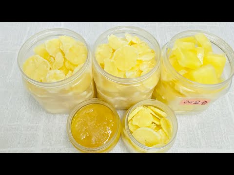 Make lemon juice, lemon juice, and lemon slices.