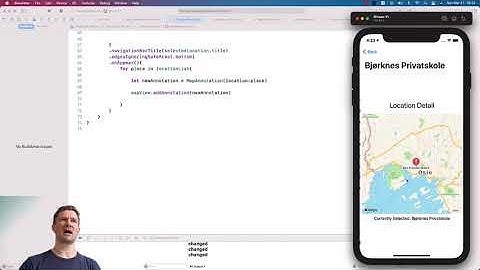 AppDevelopment - MapKit - Distance Calculation