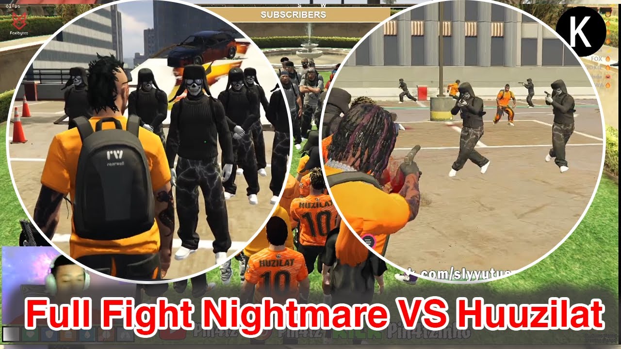 Полный бой Кошмар против Хуузилата | Ахмед Сабири | GTA RP
