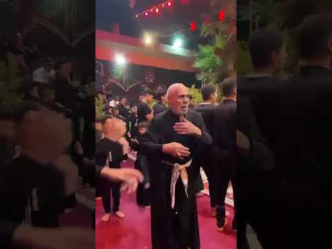 شايب محزم يلطم بنص المجلس مجلس عزاء ديوان الحاج جاسم الهنون 4 محرم 1445